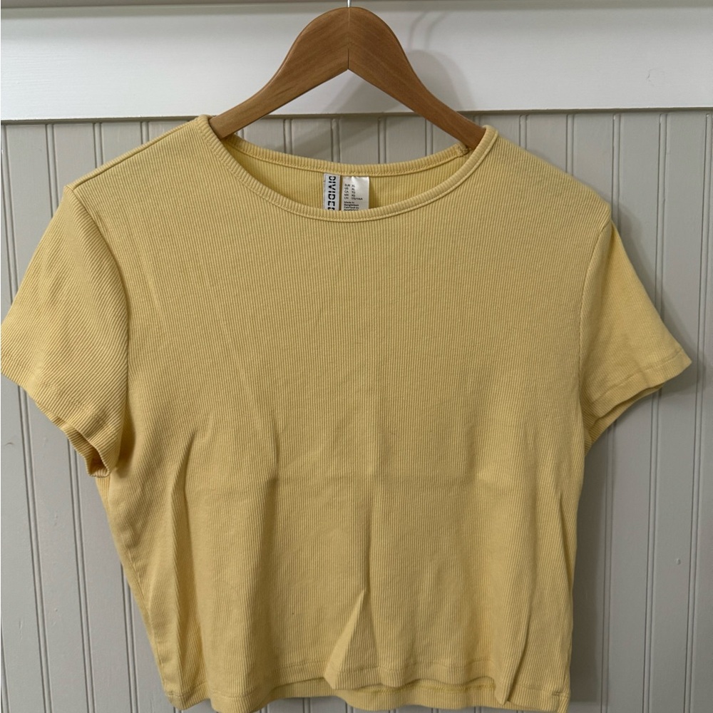 H&M Divide Babydoll Tee